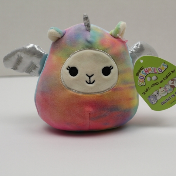 Squishmallows Spring 5" Lucy-May the Llamacorn NWT - Picture 5 of 12